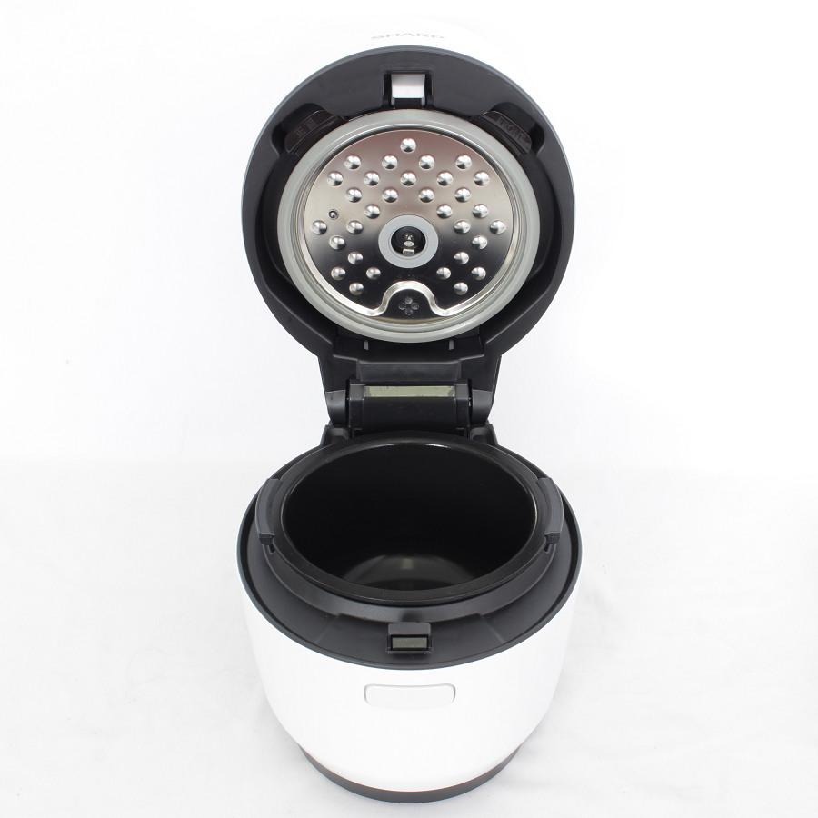 ヘルシオ 【美品】シャープ ホットクック KN-HW10E-W ホワイト系 無水