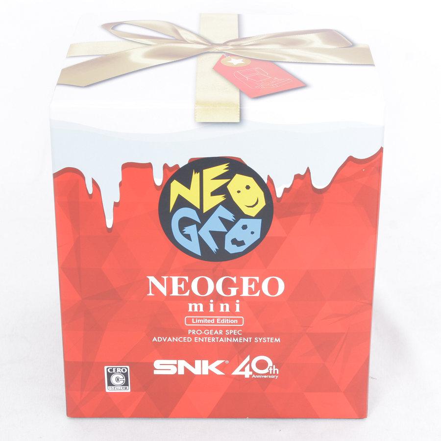 【未使用】SNK NEOGEO mini FM1J2X1810 クリスマス限定版 ネオジオミニ 本体|refun|02