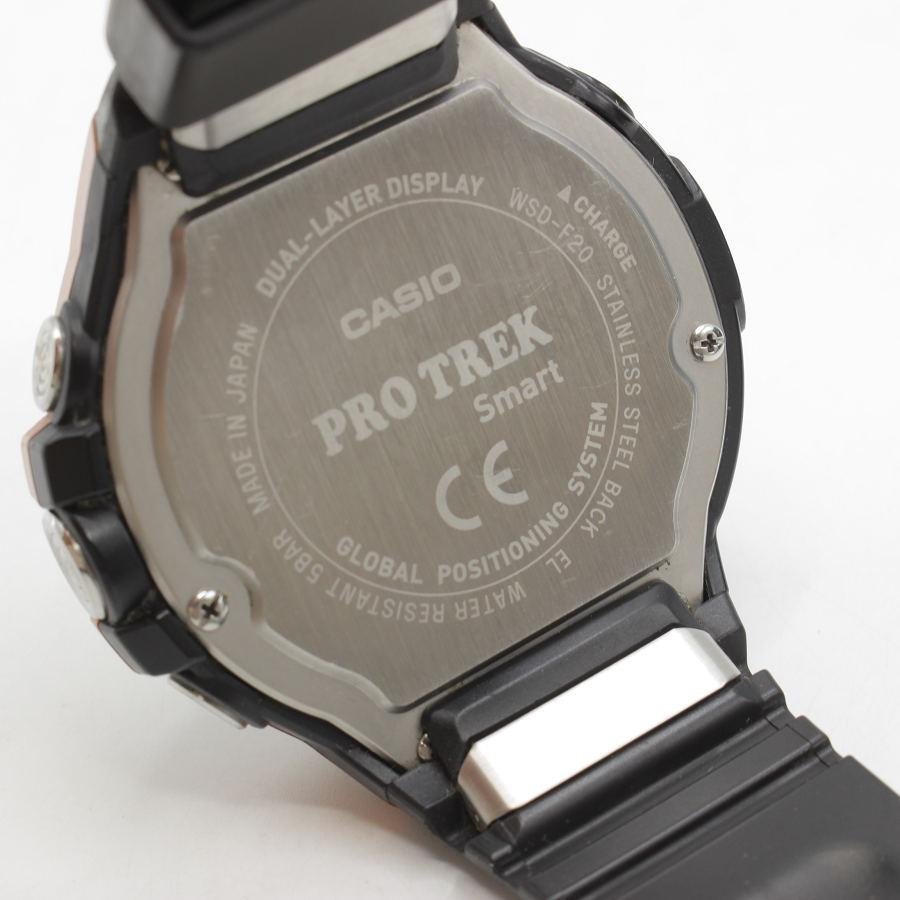 CASIO PRO TREK Smart WSD-F20-RG オレンジ スマートウォッチ 腕時計 プロトレックスマート カシオ 本体｜refun｜06