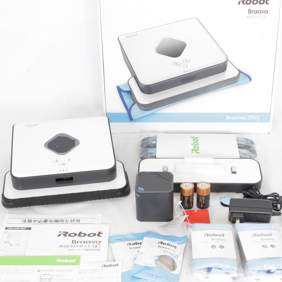 美品】iRobot ブラーバ 390j B390060 床拭きロボット掃除機 本体