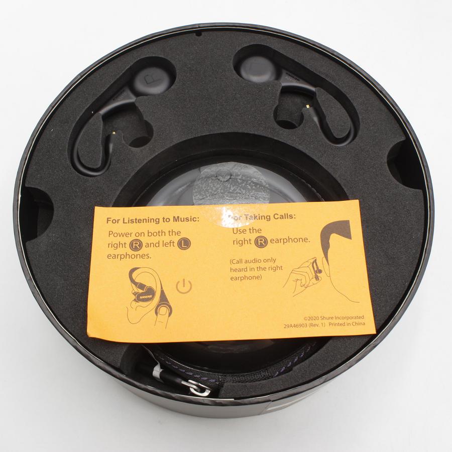 SHURE 【美品】SHURE RMCE-TW1 ワイヤレス セキュアフィット
