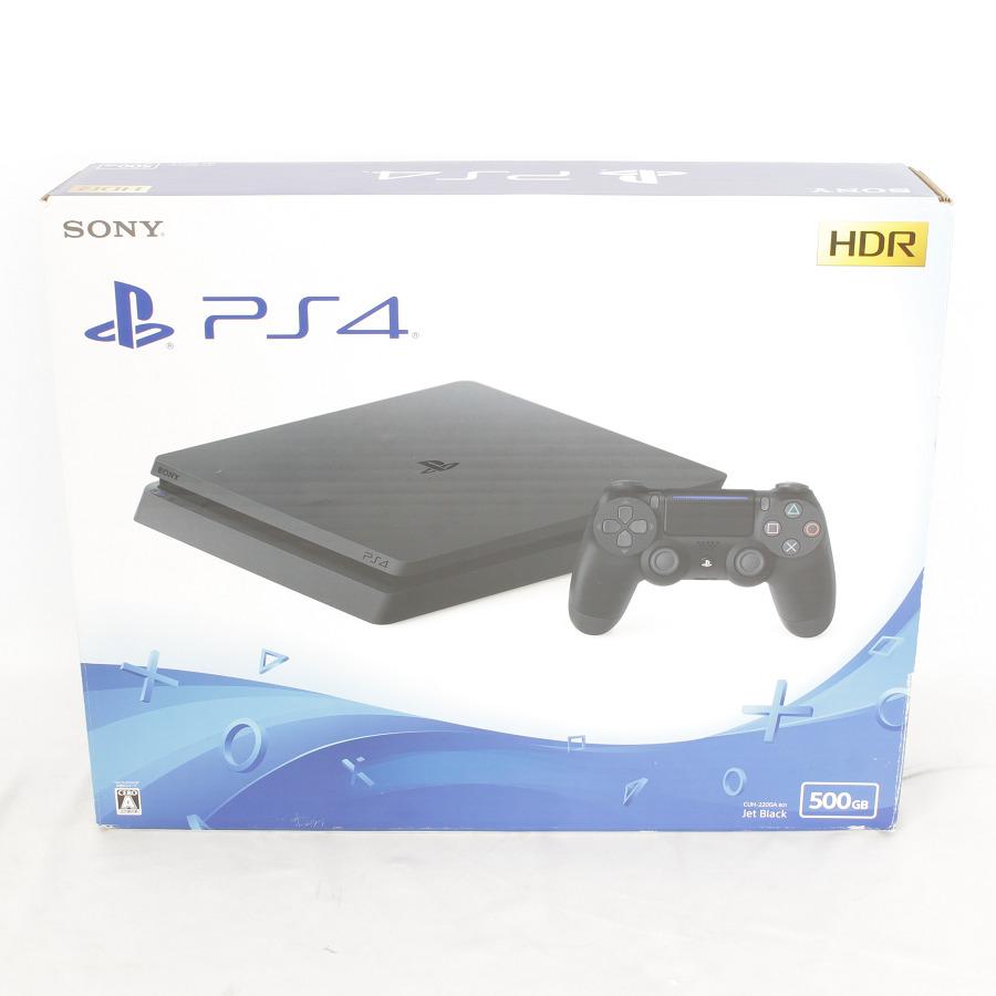 美品】SONY Playstation4 CUH-2200AB01 ジェット・ブラック 500GB 