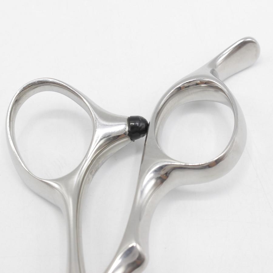 美品】はさみのルミエール HyPER III 40F57 カーブシザー 5.7インチ 笹