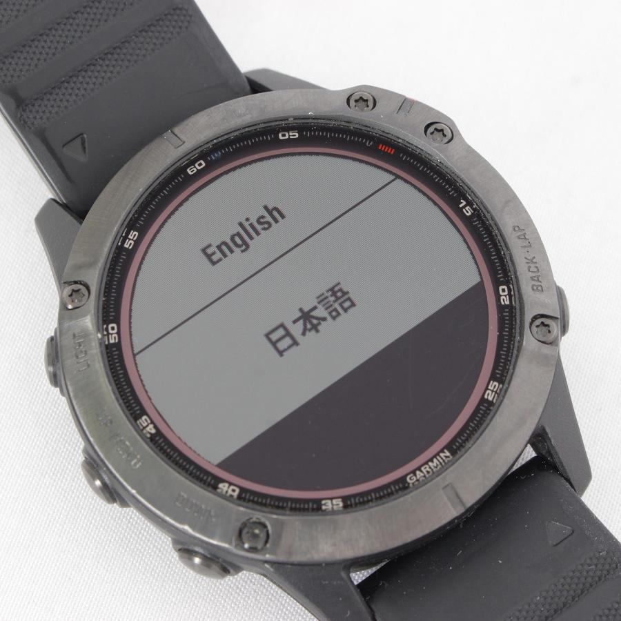 Garmin fenix 6 Pro Dual Power Slate Gray DLC/Black 010-02410-45 スマートウォッチ ガーミン フェニックス 本体 | fenix 6 | 02