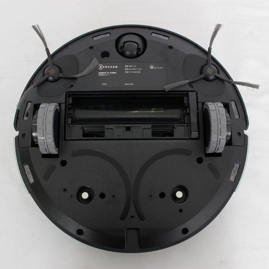 DEEBOT 【美品】ECOVACS X1 TURBO ロボット掃除機 DEX11-21 床