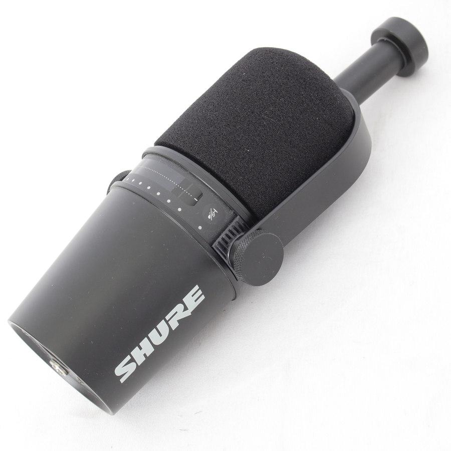 【美品】Shure シュア MV7-K-BNDL ダイナミックマイク MOTIV MOTIV 【美品】SHURE MV7-K-BNDL-J ブラック ポットキャストキット
