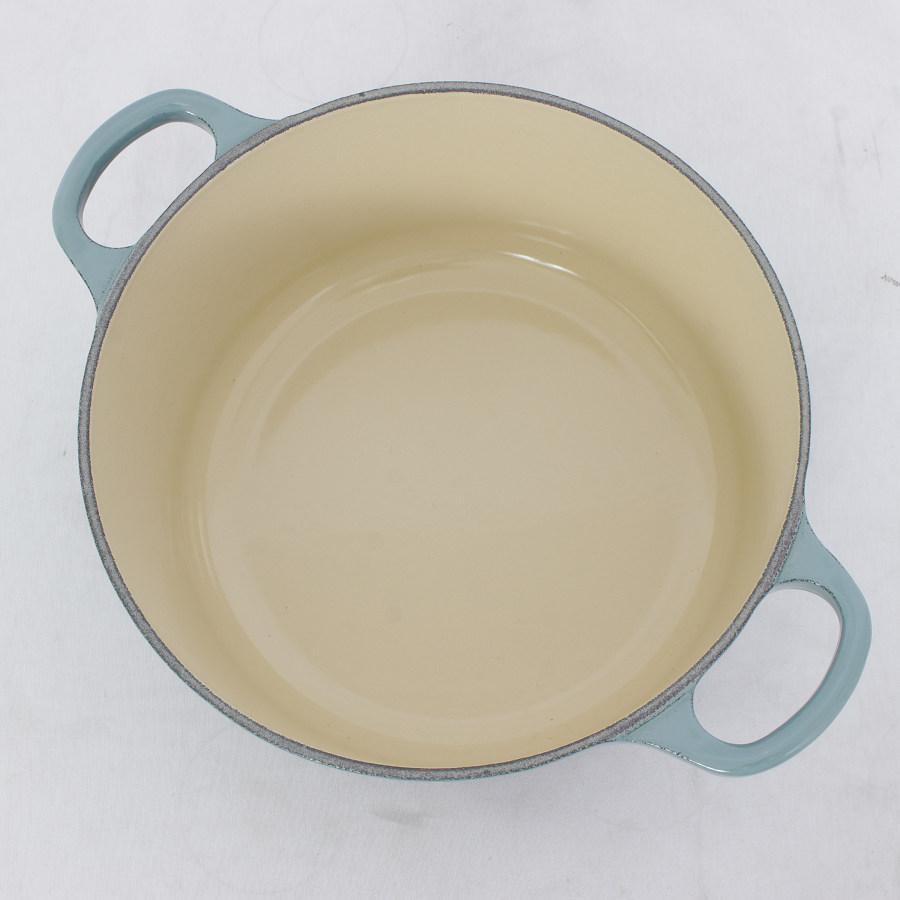 ココット・ロンド 【美品】ル・クルーゼ 18cm オーシャン 21001 ココット・ロンド 【美品】ル・クルーゼ 18cm オーシャン 21001
