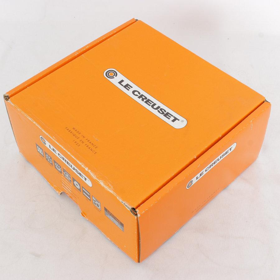 ココット・ロンド 【美品】ル・クルーゼ 18cm オーシャン 21001-18-36