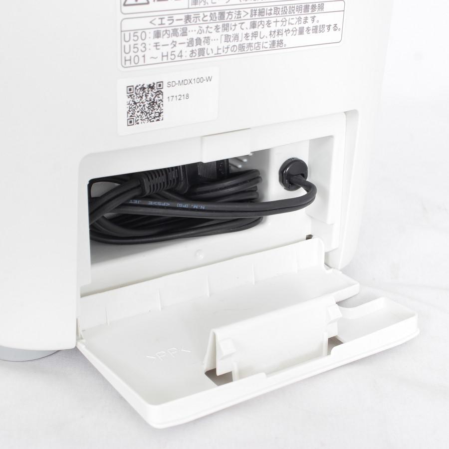 【美品】パナソニック ホームベーカリー SD-MDX100-W レシピブック付き 1斤タイプ ホワイト 本体 | Panasonic | 12