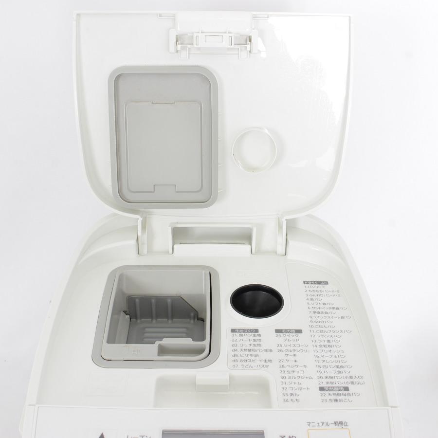 【美品】パナソニック ホームベーカリー SD-MDX100-W レシピブック付き 1斤タイプ ホワイト 本体 | Panasonic | 06