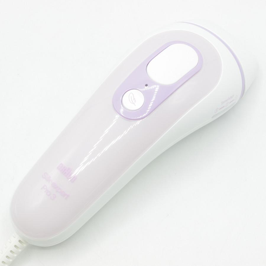 【美品】ブラウン シルクエキスパート Pro3 PL-3111 光美容器 パープル 脱毛器 本体 | シルクエキスパート | 01