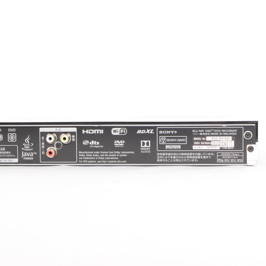 SONY（ソニー） ブルーレイレコーダー BDZ-ZW1500 1TB DVDレコーダー 2
