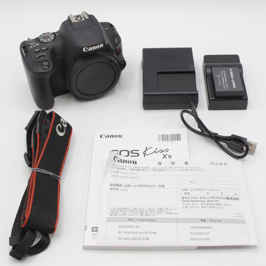 EOS Kiss Canon X9 ボディ ブラック 一眼レフカメラ EOSKISSX9BK
