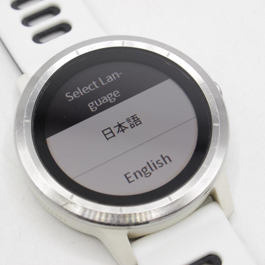 Garmin vivoactive 3 White Stainless 010-01769-72 スマートウォッチ ガーミン 腕時計 本体 | vivoactive | 02