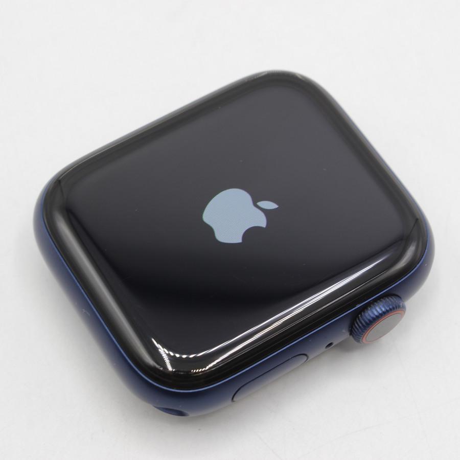 Apple Watch Series6 44mm GPS+Cellular M0GT3J/A+MY8E2FE/A ブルーアルミニウム/ブレイデッドソロループ アップルウォッチ 本体｜refun｜04