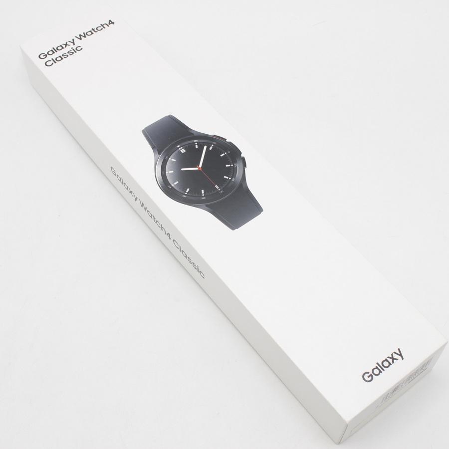 【美品】SAMSUNG Galaxy Watch4 Classic 42mm SMR880NZKAXJP ブラック ギャラクシーウォッチ