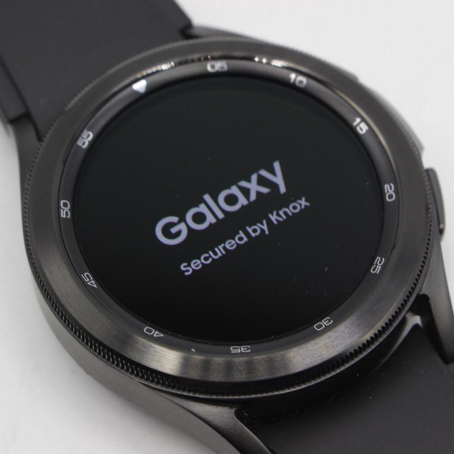 【美品】SAMSUNG Galaxy Watch4 Classic 42mm SMR880NZKAXJP ブラック ギャラクシーウォッチ
