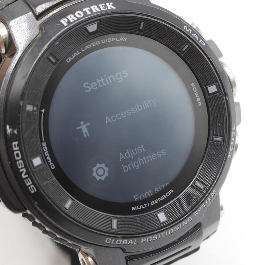 PRO TREK CASIO Smart WSD-F30-BK ブラック スマートウォッチ カシオ