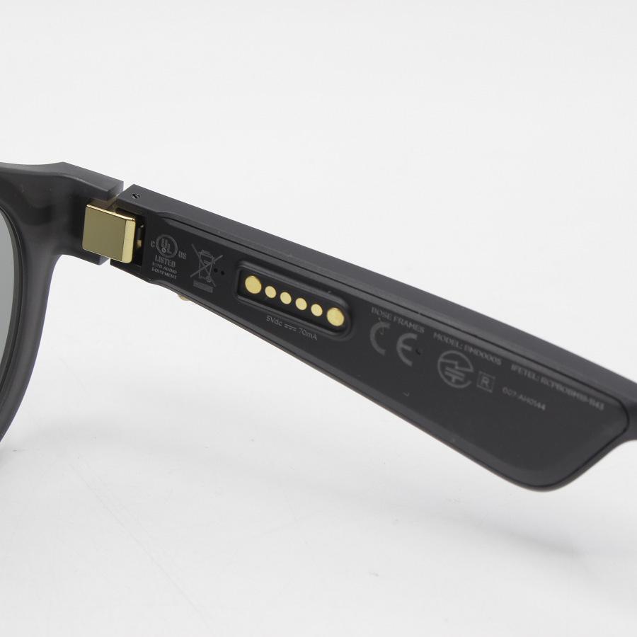 【美品BOSE】 BluetoothオーディオサングラスFRAMES RONDO BOSE（ボーズ） 【美品】Bose Frames Rondo ブラック オーディオ
