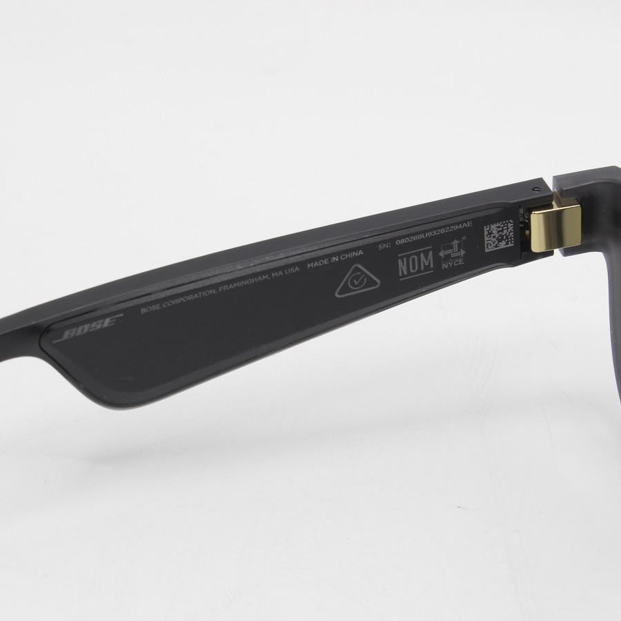 【美品BOSE】 BluetoothオーディオサングラスFRAMES RONDO BOSE（ボーズ） 【美品】Bose Frames Rondo ブラック オーディオ