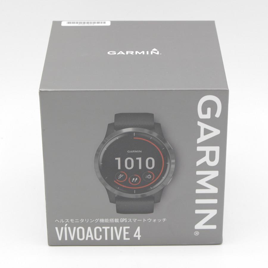 【美品】Garmin vivoactive 4 Black Slate 010-02174-17 スマートウォッチ ガーミン ヴィヴォアクティブ 時計 | vivoactive | 12