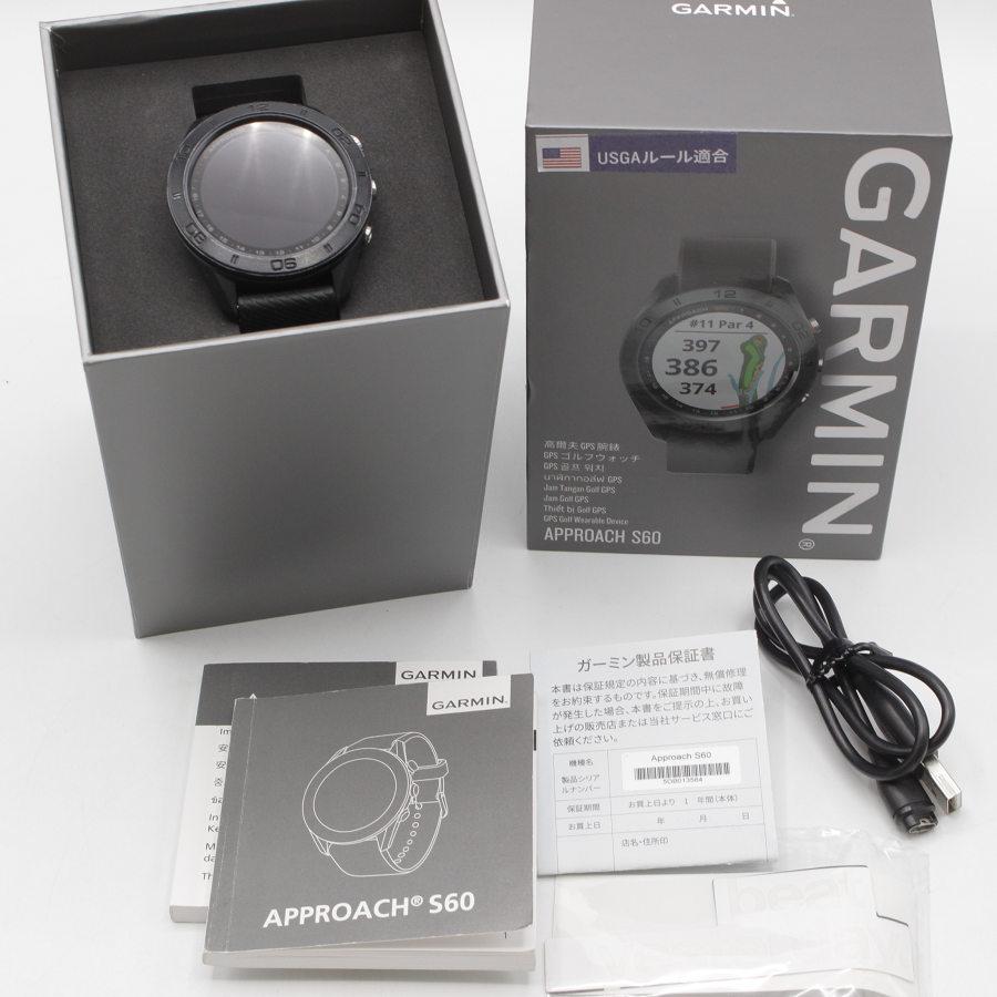 Garmin Approach S60 Black 010-01702-20 スマートウォッチ