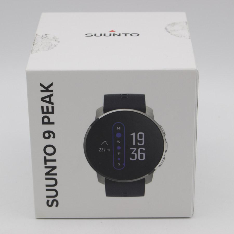 美品】SUUNTO 9 PEAK GRANITE BLUE TITANIUM SS050520000 スマート
