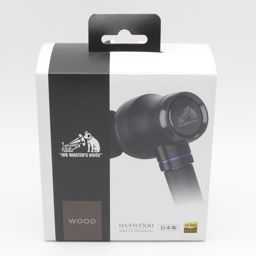 JVC 【美品】JVC Victor WOOD HA-FW1500 ダイナミック型 イヤホン