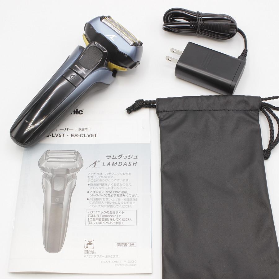 パナソニックラムダッシュ5枚刃 ES-CLV5T-A 電気シェーバー未使用