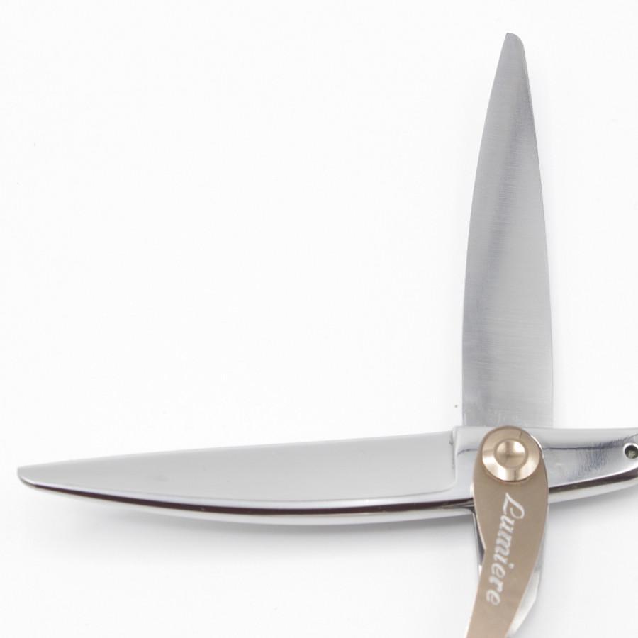 はさみのルミエール HyPERII 40XW57 カーブシザー 5.7インチ 笹刃 3D