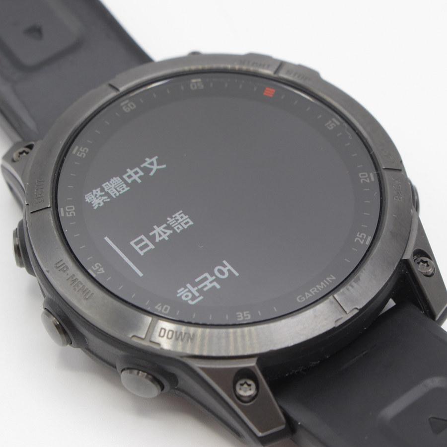 GARMIN（ガーミン） GARMIN epix Sapphire Carbon Gray DLC Ti/Black
