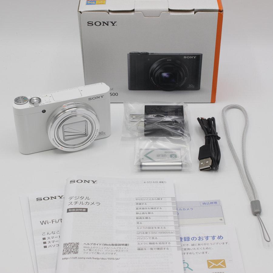 サイバーショット 【新品】ソニー DSC-WX500 WC ホワイト コンパクト  