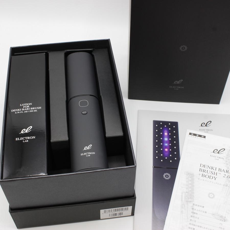 【新品】デンキバリブラシ 2.0＋ボディ 低周波美容機器 ヘッドスパ フェイシャルエステ ボディケア エレクトロン ELECTRIC BARI BRUSH | 