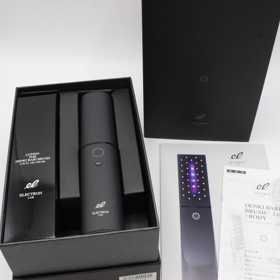 【新品】デンキバリブラシ 2.0＋ボディ 低周波美容機器 ヘッドスパ フェイシャルエステ ボディケア エレクトロン ELECTRIC BARI BRUSH | 