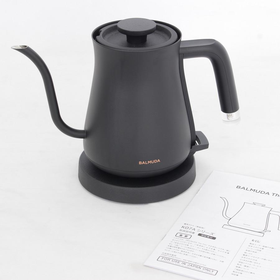BALMUDA The Pot 【未使用】BALMUDA K07A-BK 電気ケトル ブラック