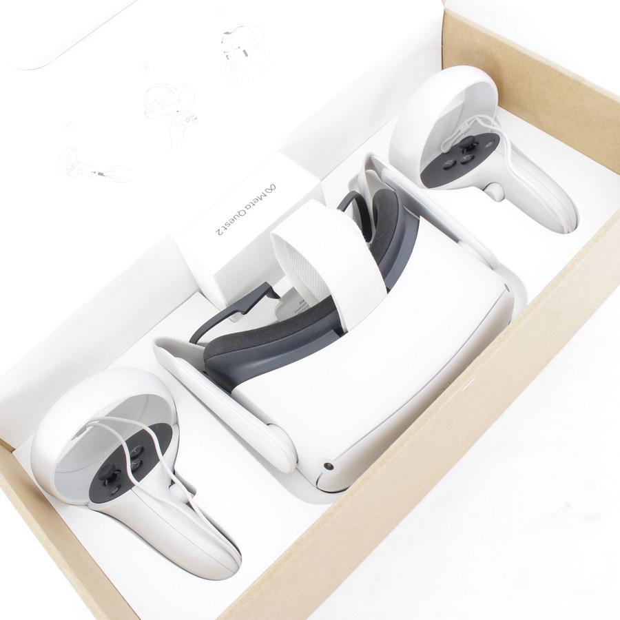 美品】Meta Quest 2 128GB VR ヘッドマウントディスプレイ ヘッド 