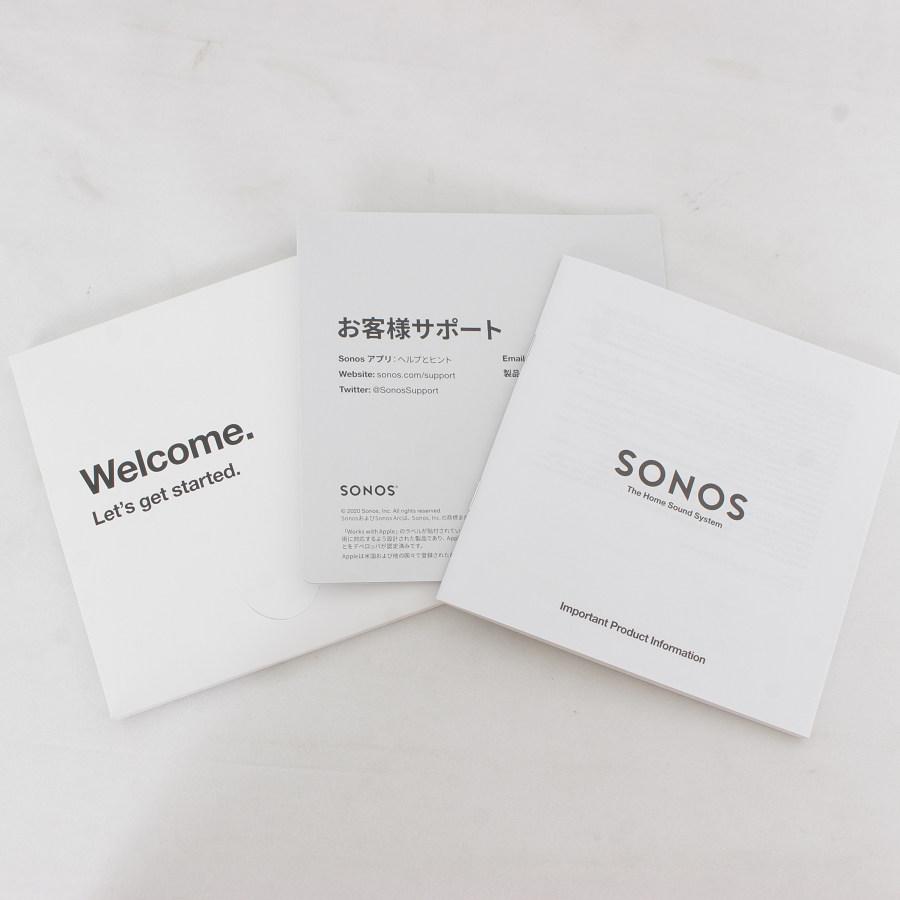 美品】Sonos Arc ARCG1JP1 ホワイト (箱・付属品付き) 美品
