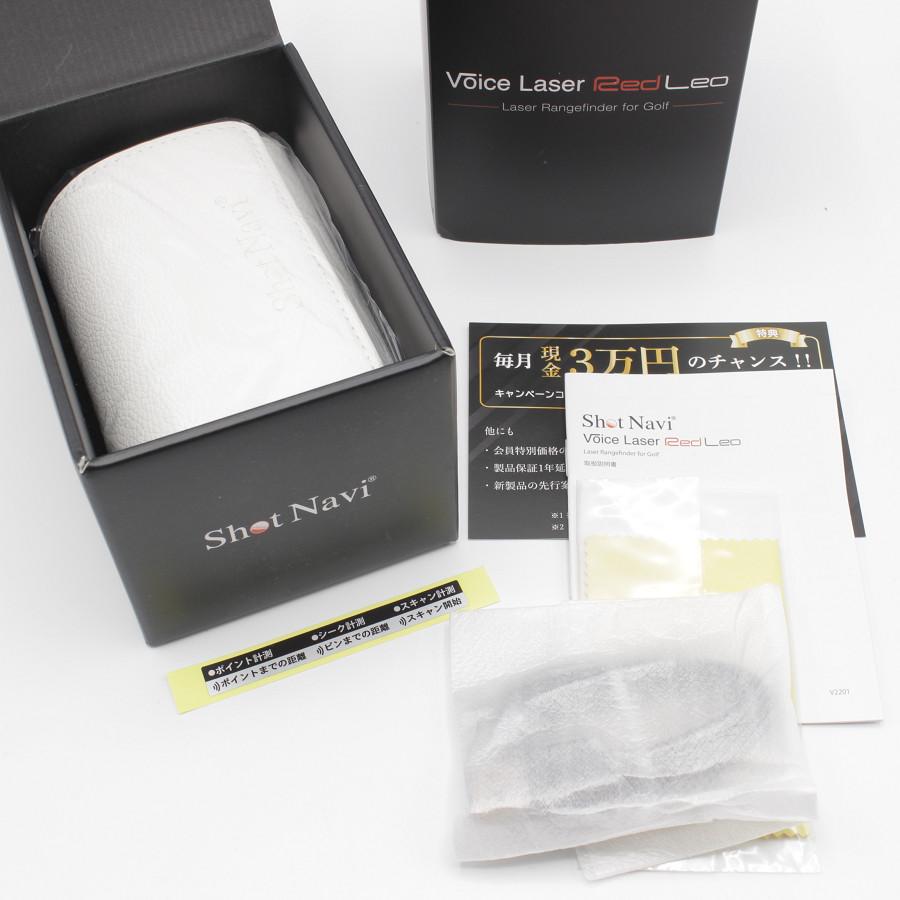 ShotNavi 【新品】ShotNavi Voice Laser Red Leo ブラック ShotNavi 【新品】ShotNavi Voice Laser Red Leo ブラック