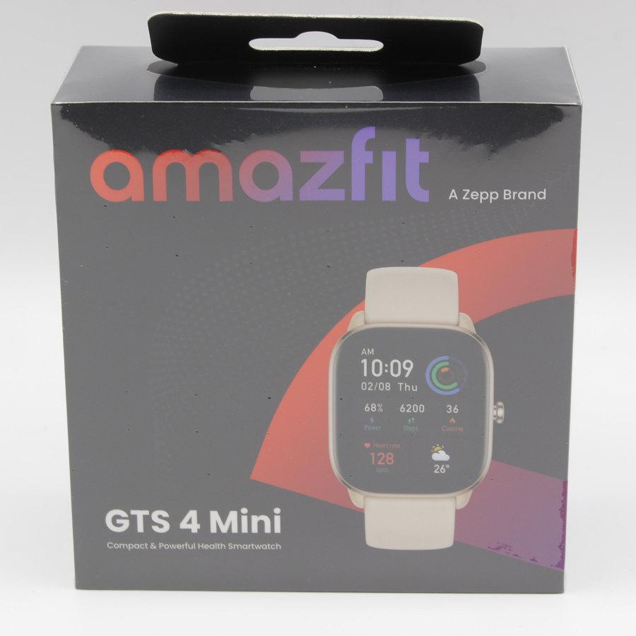 新品/未開封】Amazfit GTS 4 Mini ムーンライトホワイト スマート