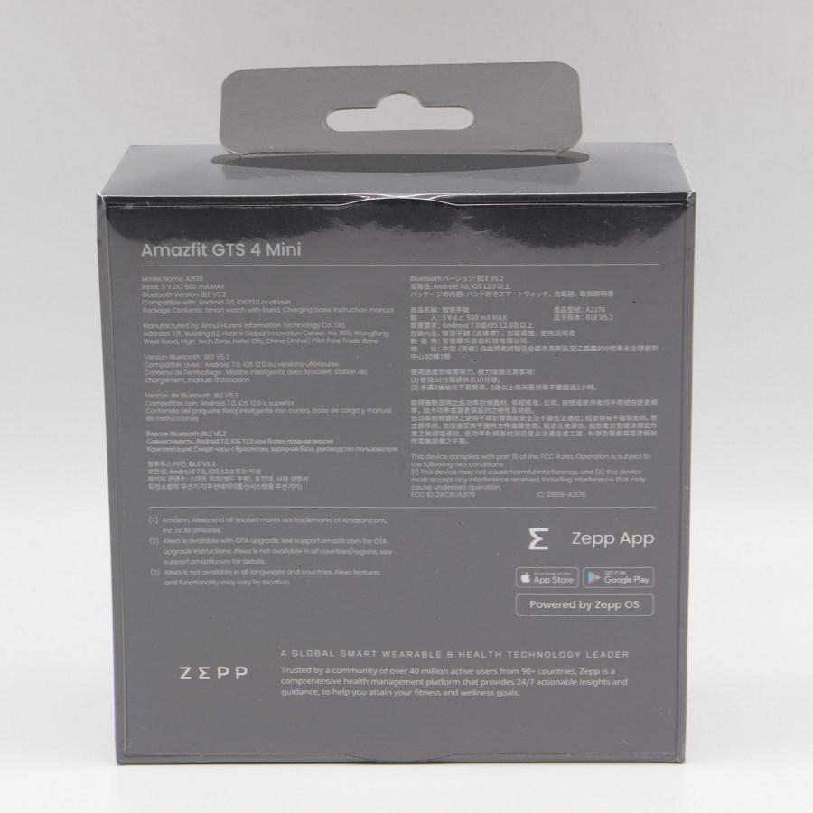 Amazfit 【新品/未開封】Amazfit GTS 4 Mini ムーンライトホワイト  