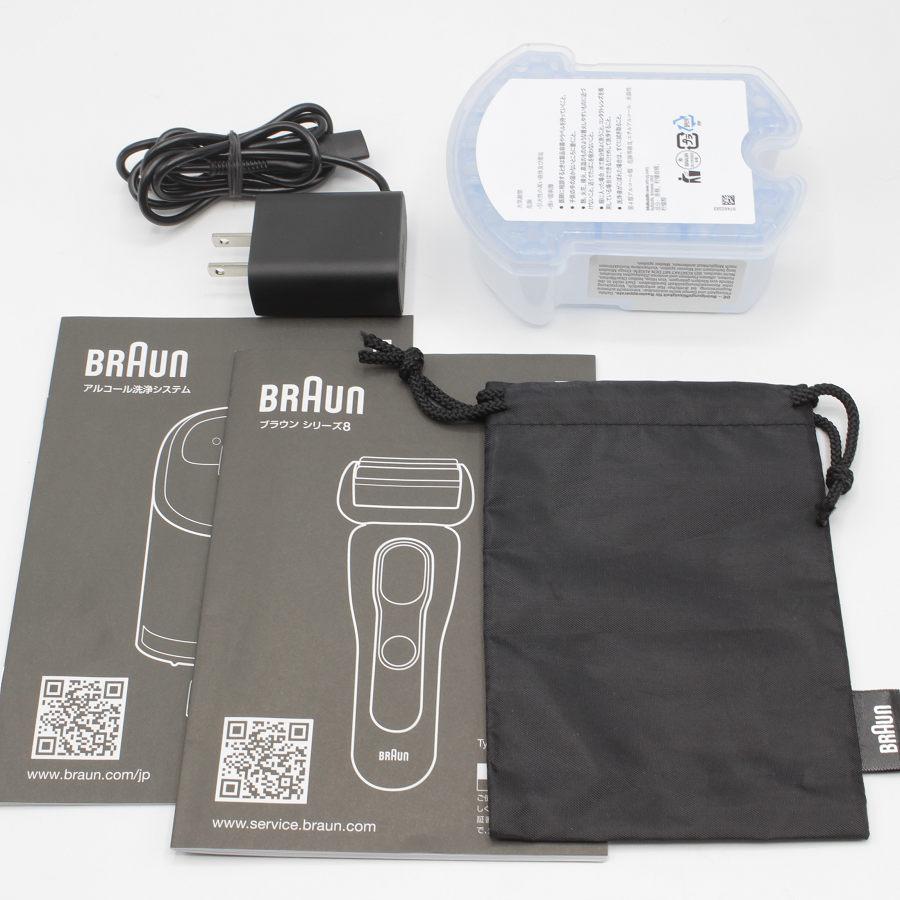 BRAUN（ブラウン） 【美品】ブラウン シリーズ8 8467cc-V アルコール