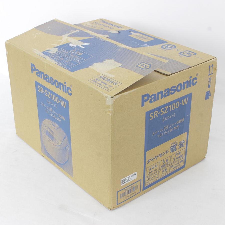 Panasonic（パナソニック） 【新品】パナソニック SR-SZ100-W 5.5合 