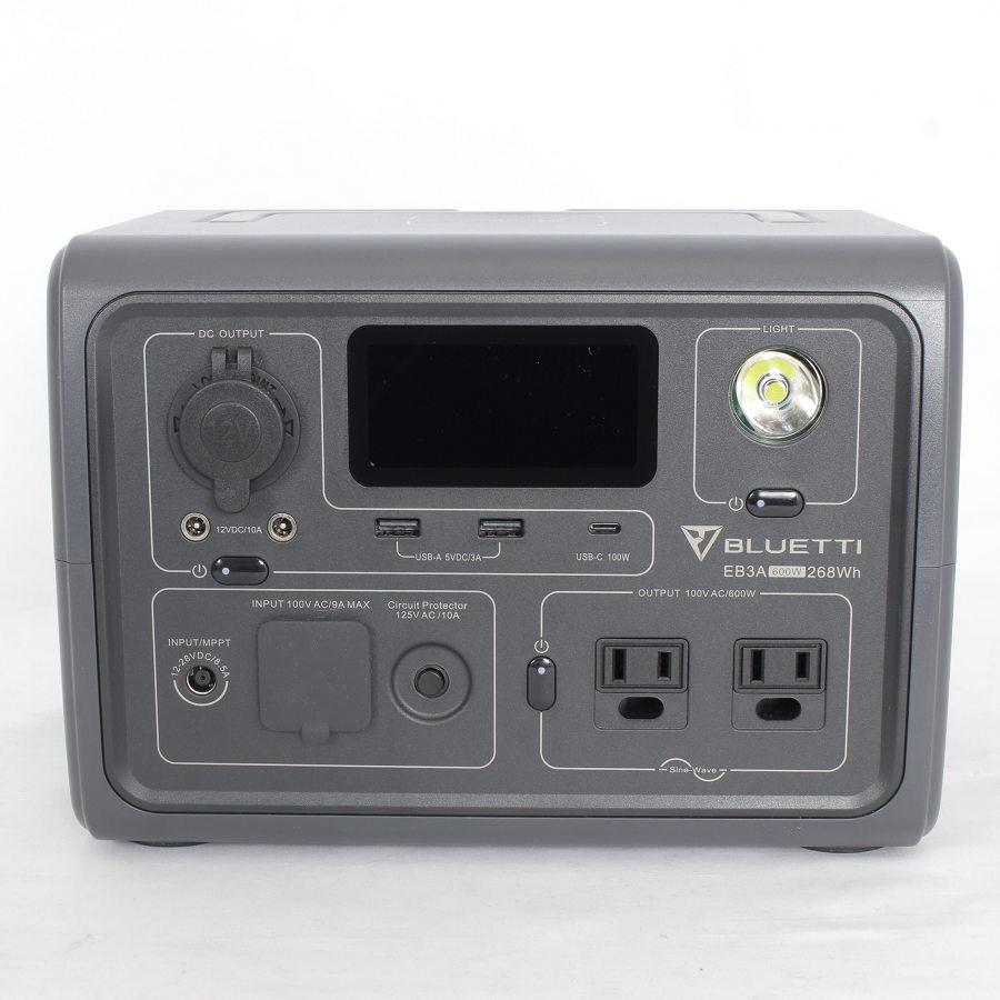 【美品】BLUETTI EB3A ポータブル電源 268.8Wh/600W 蓄電池 非常用電源 ブルーティ 本体 | BLUETTI | 05