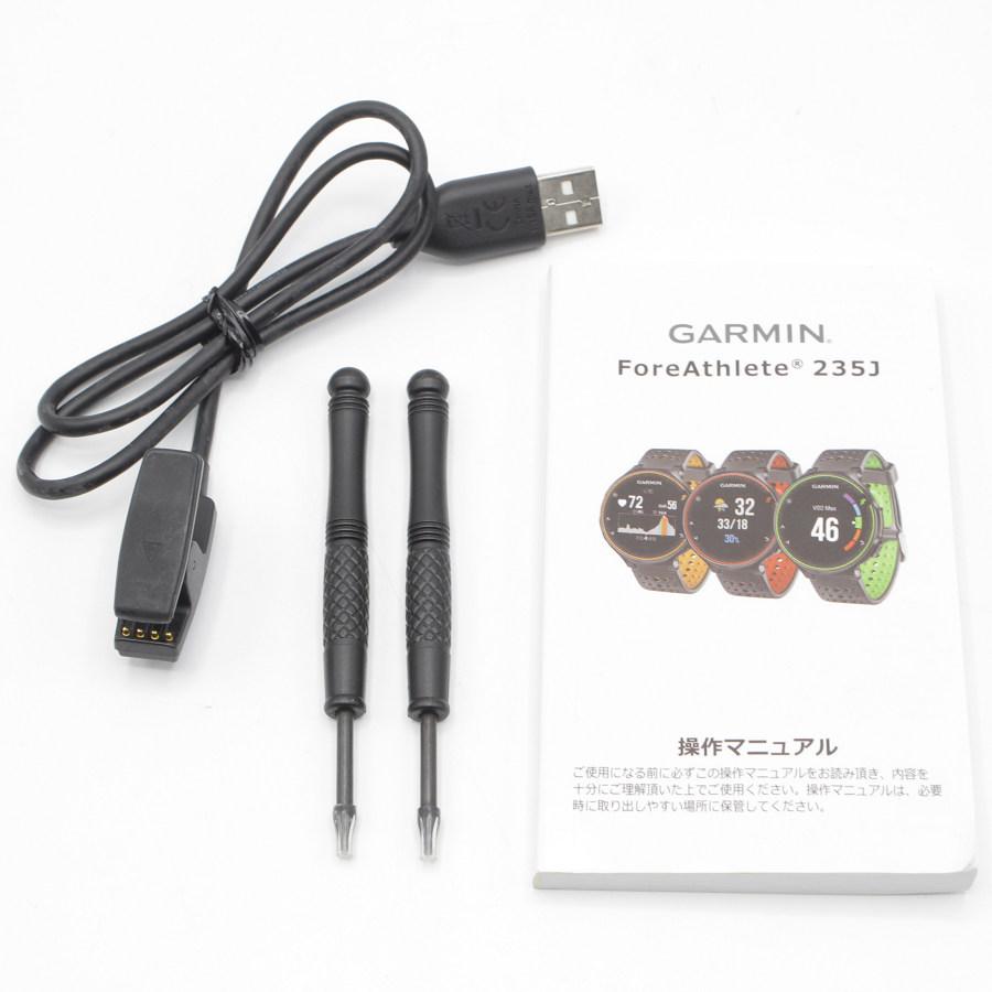 ForeAthlete 【美品】GARMIN 235J BlackRed 010-03717-6H スマート