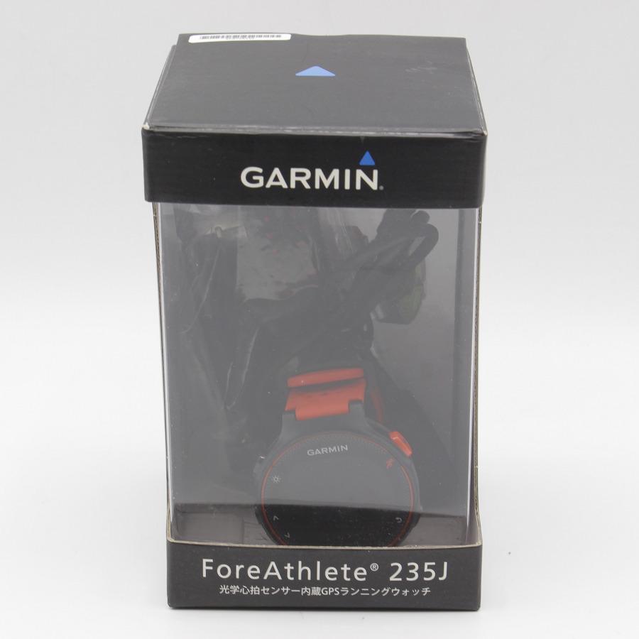 ForeAthlete 【美品】GARMIN 235J BlackRed 010-03717-6H スマート