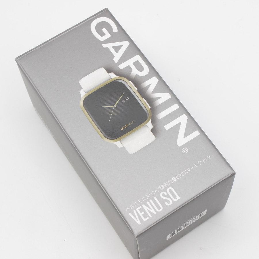 GARMIN 【新品】Garmin Venu Sq 010-02427-71 White/Light Gold