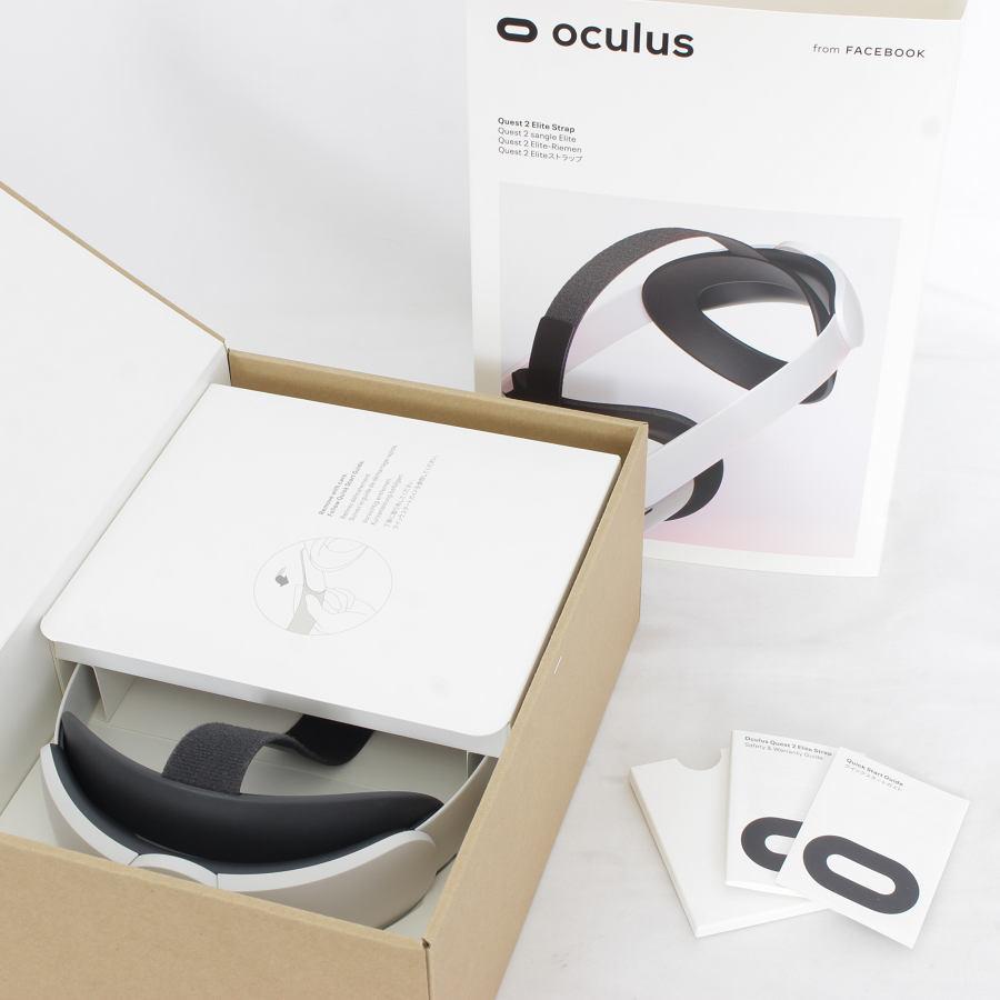 美品】Oculus Quest 2 Eliteストラップ オキュラスクエスト VR :027313