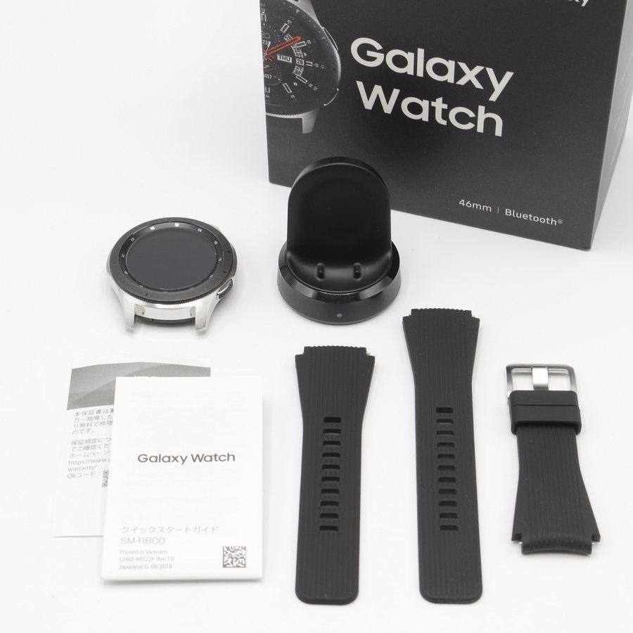 Galaxy SAMSUNG Watch 46mm シルバー SM-R80010118JP スマート Galaxy SAMSUNG Watch 46mm シルバー SM-R80010118JP スマート