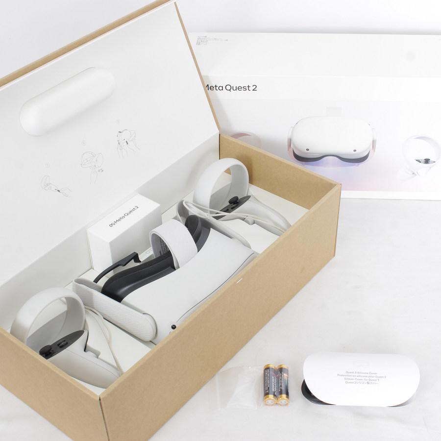 美品】Meta Quest 2 128GB VR ヘッドマウントディスプレイ ヘッド 