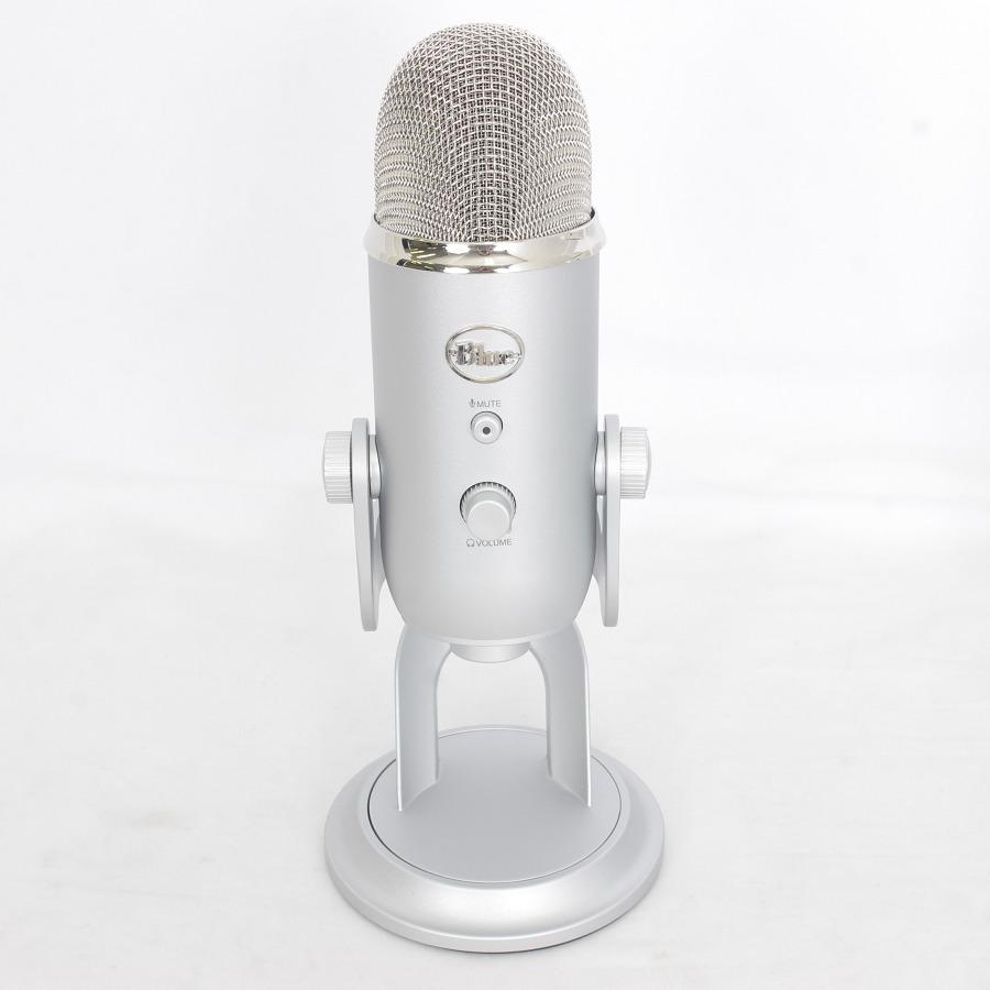 【美品】Blue Microphones Yeti BM400S シルバー 高品質USBコンデンサーマイク ブルーマイクロフォンズ イエティ